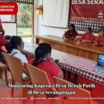 Monitoring Koperasi Desa Merah Putih di Desa Serampingan