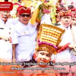 Pujawali Jelih Nugtugan Karya Ngenteg Linggih di Kantor Bupati Tabanan